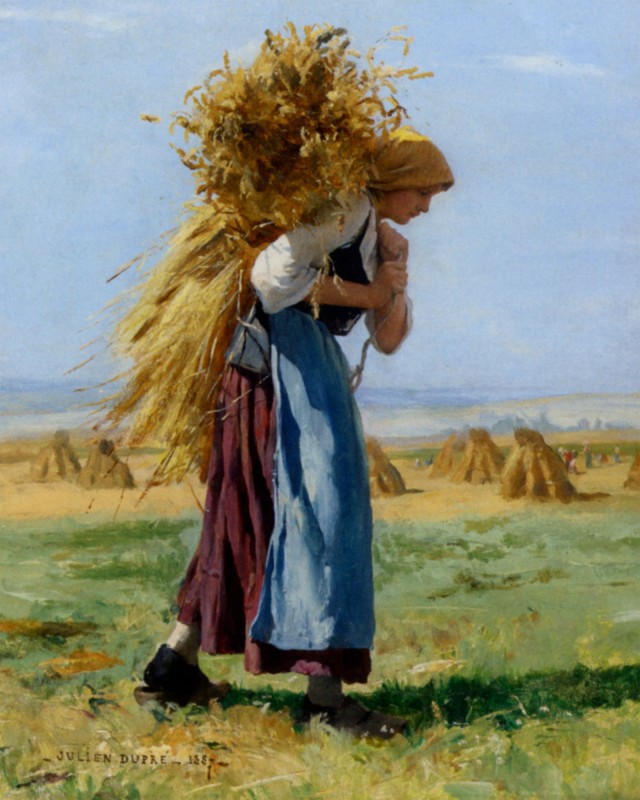 Dupre_Julien_In_The_Fields_1887_Oil_on_Canvas-huge